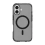 LAUT CRYSTAL MATTER X dėklas iPhone 16 Series permatomas juodas