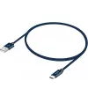 Laidas YENKEE YCU 301 BE USB-A 2.0 / USB-C 1m violetinis