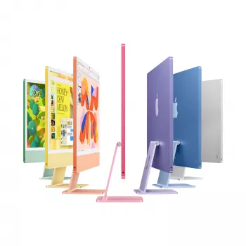 iMac 24 Retina 4.5K Display M4, Žalia, M4 (8-CPU/8-GPU), 16GB, 256GB, Vokiška klaviatūra, be Gigabit Ethernet, Magic Mouse, MWUE3D/A