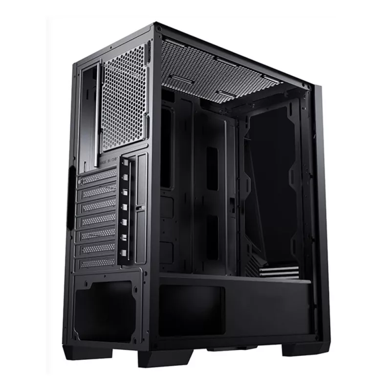 Korpusas GOLDEN TIGER Buffalo M730i, Midi Tower, ATX/micro ATX, juodas