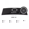 JAPANNEXT 86,4 cm JN-IPS340UWQHD60C-C65W-HS lenktas UWQHD monitorius