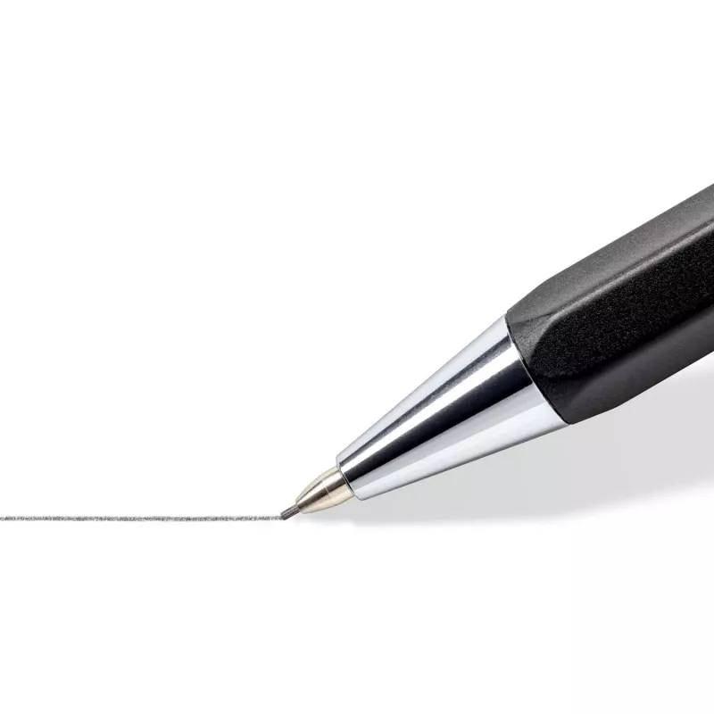 Grafitinis pieštukas Staedtler 7785ABK25D HB šešiakampis juodas/sidabrinis, 1 vnt.
