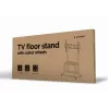 Gembird TVS-100F-01 grindinis stovas monitoriui 2,54 m (100 inch) juodas