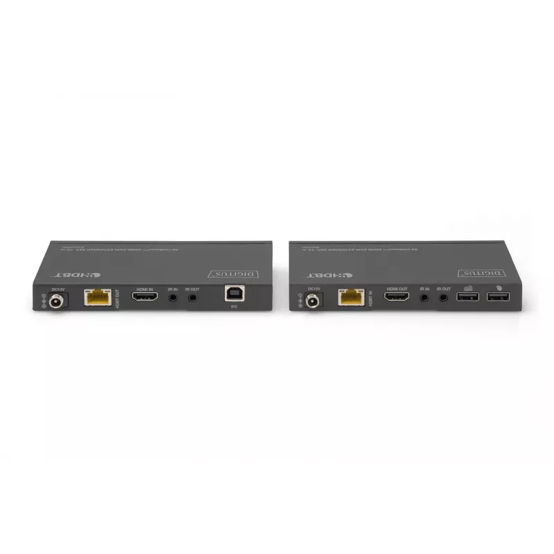KVM prailgintuvo rinkinys Digitus 4K HDBaseT HDMI 70 m laidinis