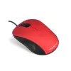 Modecom M10S Silent laidinė optinė pelė, raudona