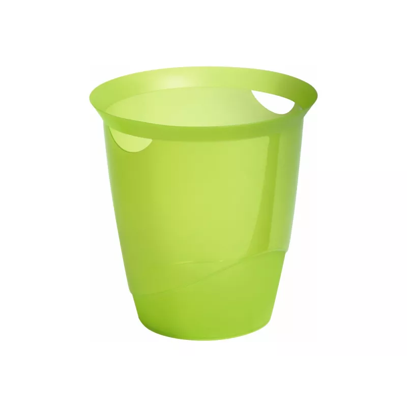 Apvali šiukšliadėžė Durable TREND 31,5 cm žalia permatoma