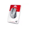 Belaidė pelė GEMBIRD MUSW-4B-04-BG – dešiniarankė, optinė 1600 DPI, 4 mygtukai, RF, juoda/pilka