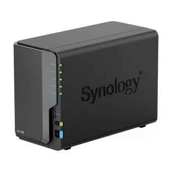Synology DS225+ 2 vietų NAS darbalaukis Intel® Celeron® J4125 2 GB DDR4 Synology DSM juodas - tik Synology HDD