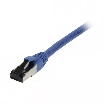 Synergy 21 Patch laidas RJ45, CAT8.1 2000MHz, 7,5 m, mėlynas, S-STP (S/FTP), TPE (Ultra SuperFlex), AWG26, Synergy 21