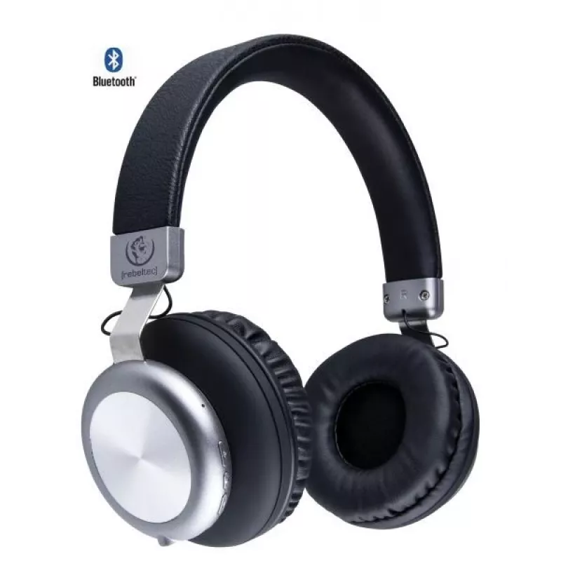 Belaidės ausinės Bluetooth Aux su mikrofonu REBELTEC