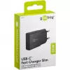 Goobay USB-C™ PD GaN greitasis įkroviklis Slim (30 W) juodas
