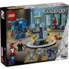 LEGO Marvel Geležinio žmogaus laboratorija su šarvų sale 76315 — 384 dalys, 5 minifigūrėlės, demonstracinė zona