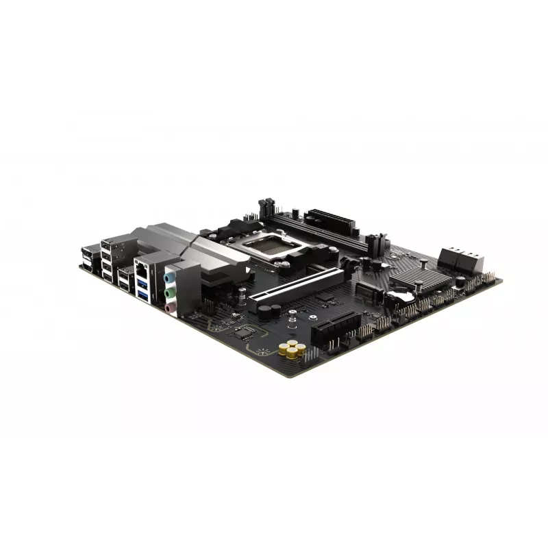 Motininė plokštė Sapphire B650M-E (AMD B650) micro ATX, lizdas AM5, DDR5, 2x DIMM, 96GB, 2x M.2 (PCIe5/4), 4x SATA III, 2.5Gb LAN