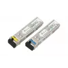SFP WDM modulių pora Extralink 1.25G 1310/1550nm vienmodis 3km LC DOM