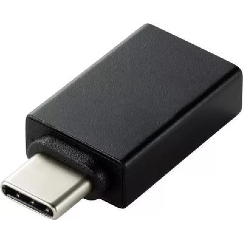 Renkforce RF-4472304 Laidinė sąsaja / lyties adapteris USB Type C į USB Type A juodas (RF-4472304)
