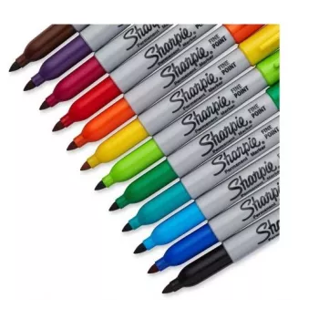 Sharpie Fine marker 18 vnt. Smulkus antgalis Įvairiaspalvis
