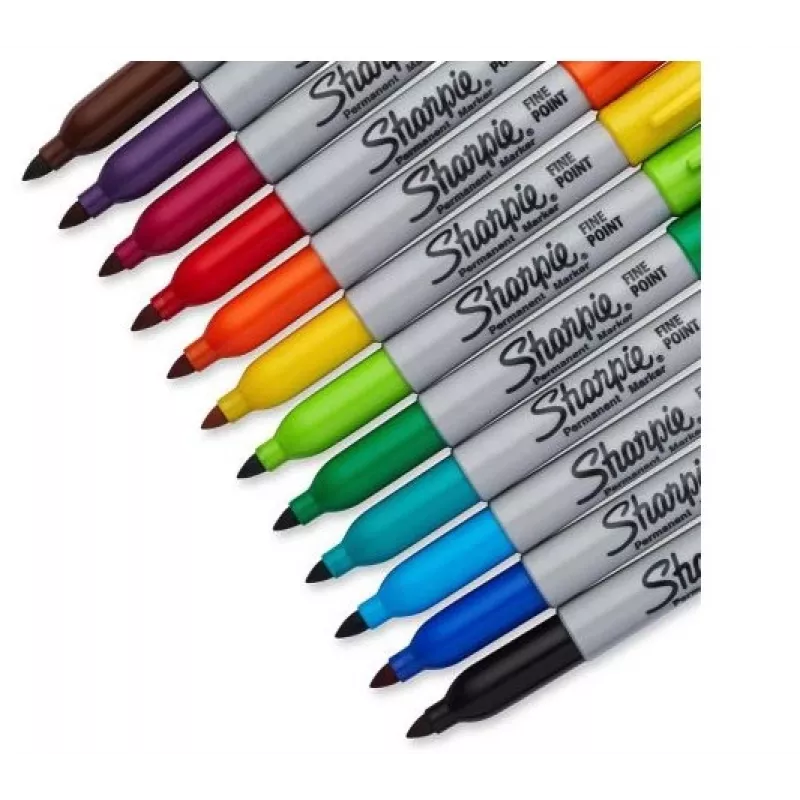 Sharpie Fine marker 18 vnt. Smulkus antgalis Įvairiaspalvis