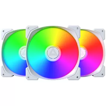 MONTECH HP140 ARGB PWM 140 mm baltas 3 vnt. komplektas