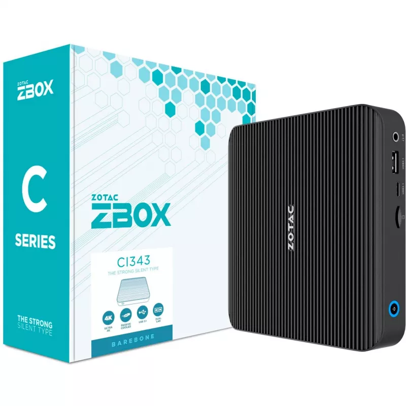 Mini PC Zotac ZBOX edge CI343 N100 3.4 GHz 16 GB SSD