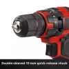 Griebtuvinis gręžtuvas Einhell TC-CD 18/35 Li – Solo, 550 RPM, 1 cm griebtuvas