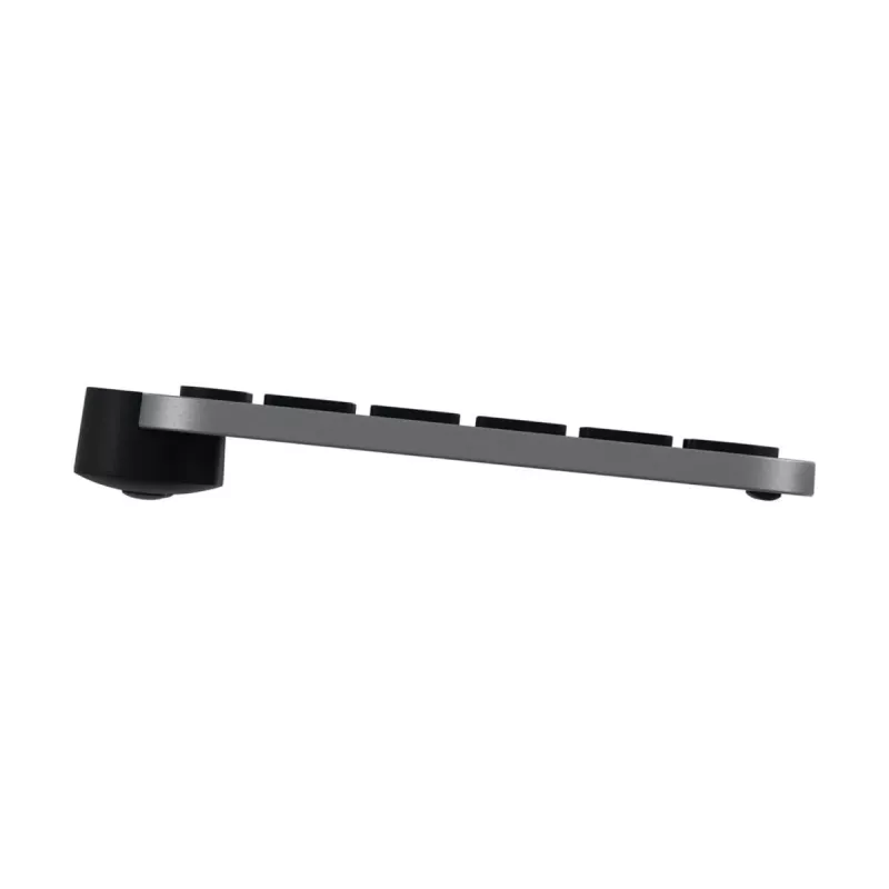 Logitech MX Keys S for Mac belaidė klaviatūra Office RF Wireless + Bluetooth QWERTZ vokiška Aliuminis Baltas