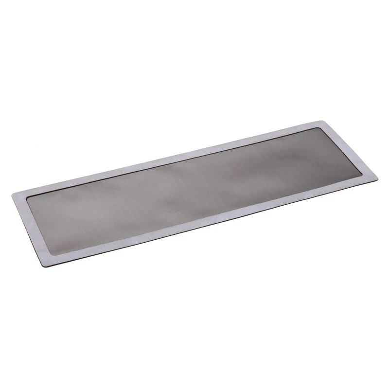 Dulkių filtras DEMCiflex 0306 kompiuteriui, juodai pilkas, 120 mm x 370,1 mm