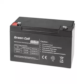 UPS baterija švino rūgšties sandarioji Green Cell AGM16