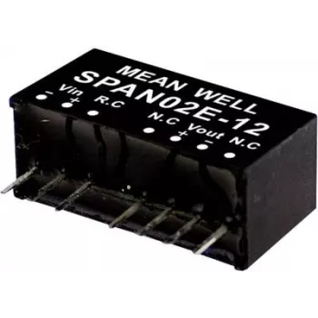 Maitinimo adapteris MEAN WELL SPAN02A-12 2 W 12 V 0,167 A RoHS