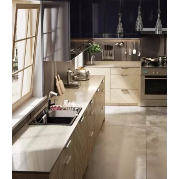 DEANTE BLACK MATT MAGNETIC 1-BOWL GRANITE SINK