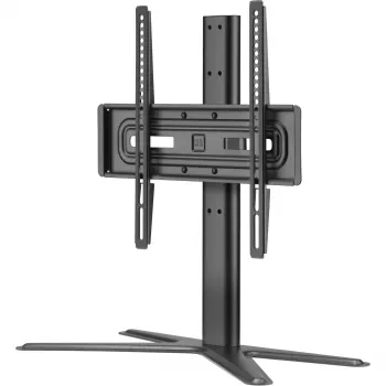One For All Base TV Holder SOLID stalinis televizoriaus stovas – tinka 32–65 colių LCD/LED/Plazma/OLED/QLED televizoriams – pasukimas (90°) pakreipimas (15°) – reguliuojamas aukštis – VESA 60