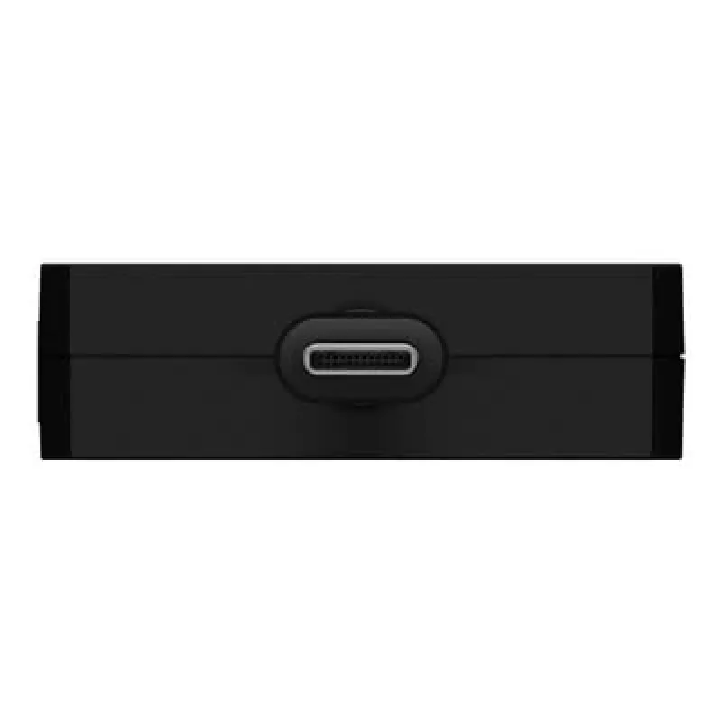Linksys Belkin - vaizdo adapteris - USB-C (kištukas) į HD-15 (VGA), DVI-I, HDMI, DisplayPort (lizdai) - 4K palaikymas - juoda (AVC003BTBK)