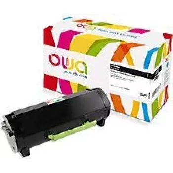 Kasetė su toneriu OWA Armor suderinama su LEXMARK 51B2H00, 2500 puslapių, juoda