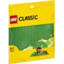 LEGO Classic žalias pagrindas 11023 – 32x32 smeigių kvadratinė statybinė lenta pievelės pagrindui