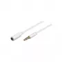 Microconnect IPOD006A garso ilginimo kabelis 5 m 3.5 mm baltas