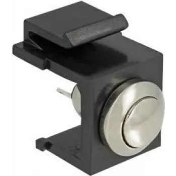 Laidų jungtis Keystone DeLOCK 86402 LED Juoda Nerūdijantis plienas
