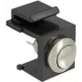 Laidų jungtis Keystone DeLOCK 86402 LED Juoda Nerūdijantis plienas