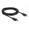 Delock DisplayPort kabelis, DisplayPort (M) į DisplayPort (M), 3 m, su užraktu, juodas