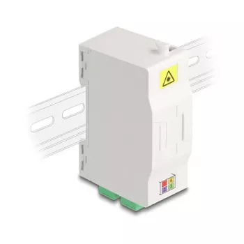 DeLOCK 88097 SC Simplex Baltas optinio pluošto prijungimo dėžutė