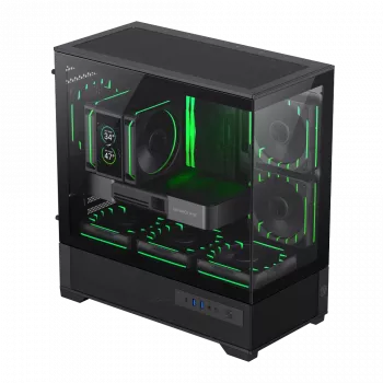 Gamemax korpusas VISTA 2 MB | M-ATX