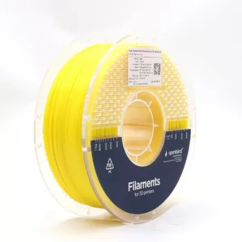 3D spausdinimo filamentas Gembird ABS 1.75 mm geltonas 1 kg