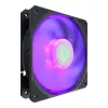 Cooler Master SickleFlow 120 RGB MFX-B2DN-18NPC-R1 120 mm korpuso ventiliatorius, 4 kontaktų, Rifle guolis, 650-1800 RPM, 8-27 dBA