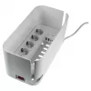 Prailginimo laidas RealPower PowerBox 522 1,5 m 5 AC lizdų Vidaus baltas