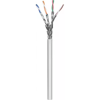 MicroConnect KAB017-100 tinklo kabelis Baltas 100 m Cat6 S/FTP (S-STP)