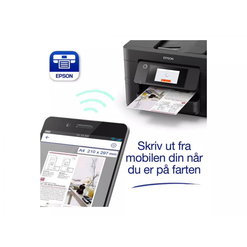 Epson WorkForce Pro WF-4825DWF rašalinis daugiafunkcis įrenginys A4 4800 x 2400 DPI 25 ppm Wi-Fi