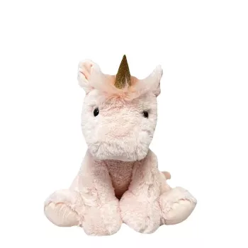 Žaislinis minkštas žaislas TULILO Mascot Lily Unicorn 30 cm – sėdinti vienaragė, pliušinė figūrėlė