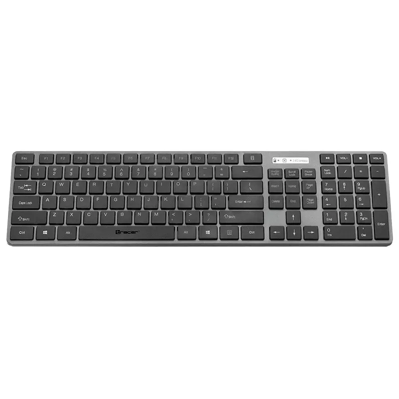Tracer SET TRAKLA46773 belaidė klaviatūros ir pelės kombinacija RF Nano Wireless