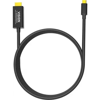 USB-C į HDMI laidas Vision TC 2MUSBCHDMI8K/BL juodas 2 m