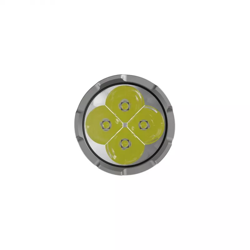 Rankinis žibintuvėlis Nitecore CI7 – 4 LED, 2500 liumenų, 130 h veikimo laikas, 148.2 mm, 158 g, juodas