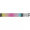 iCUE ARGB PSU kabelių juostos, LED juostelės 2x 240 mm, maitinimo šaltinio kabeliams