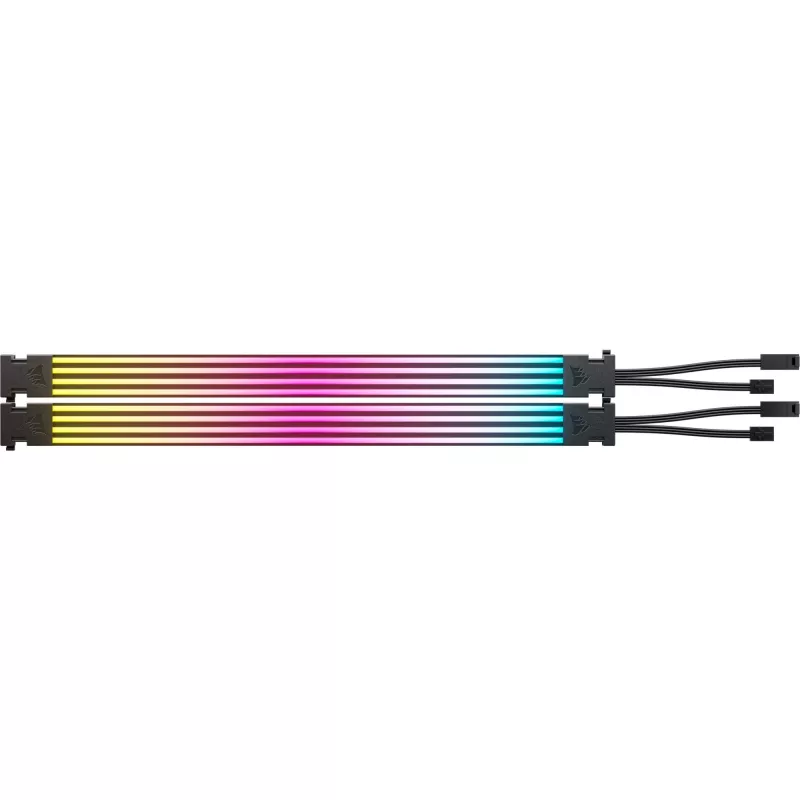 iCUE ARGB PSU kabelių juostos, LED juostelės 2x 240 mm, maitinimo šaltinio kabeliams